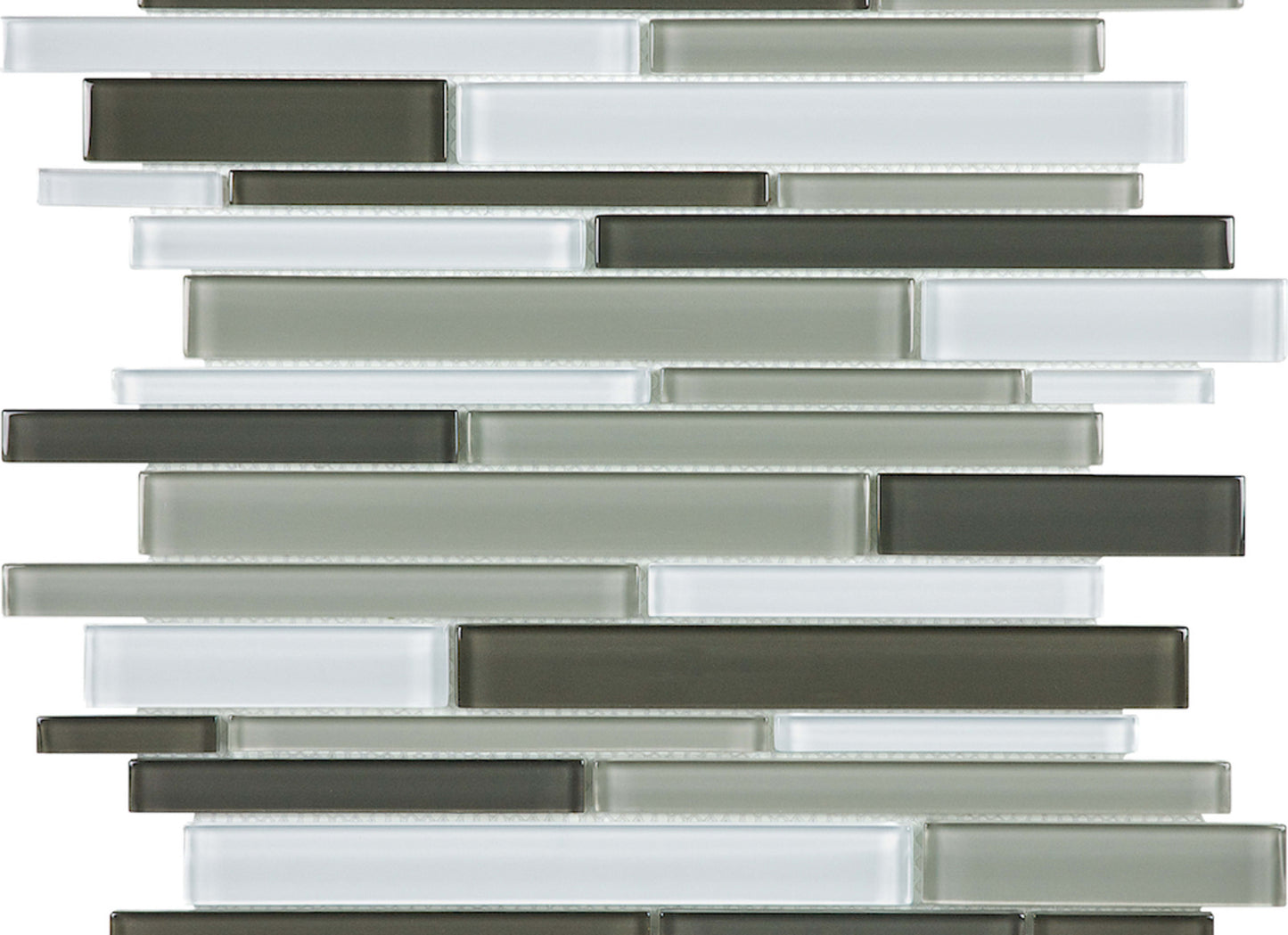 Debut in Contrast Random Strip Mosaic