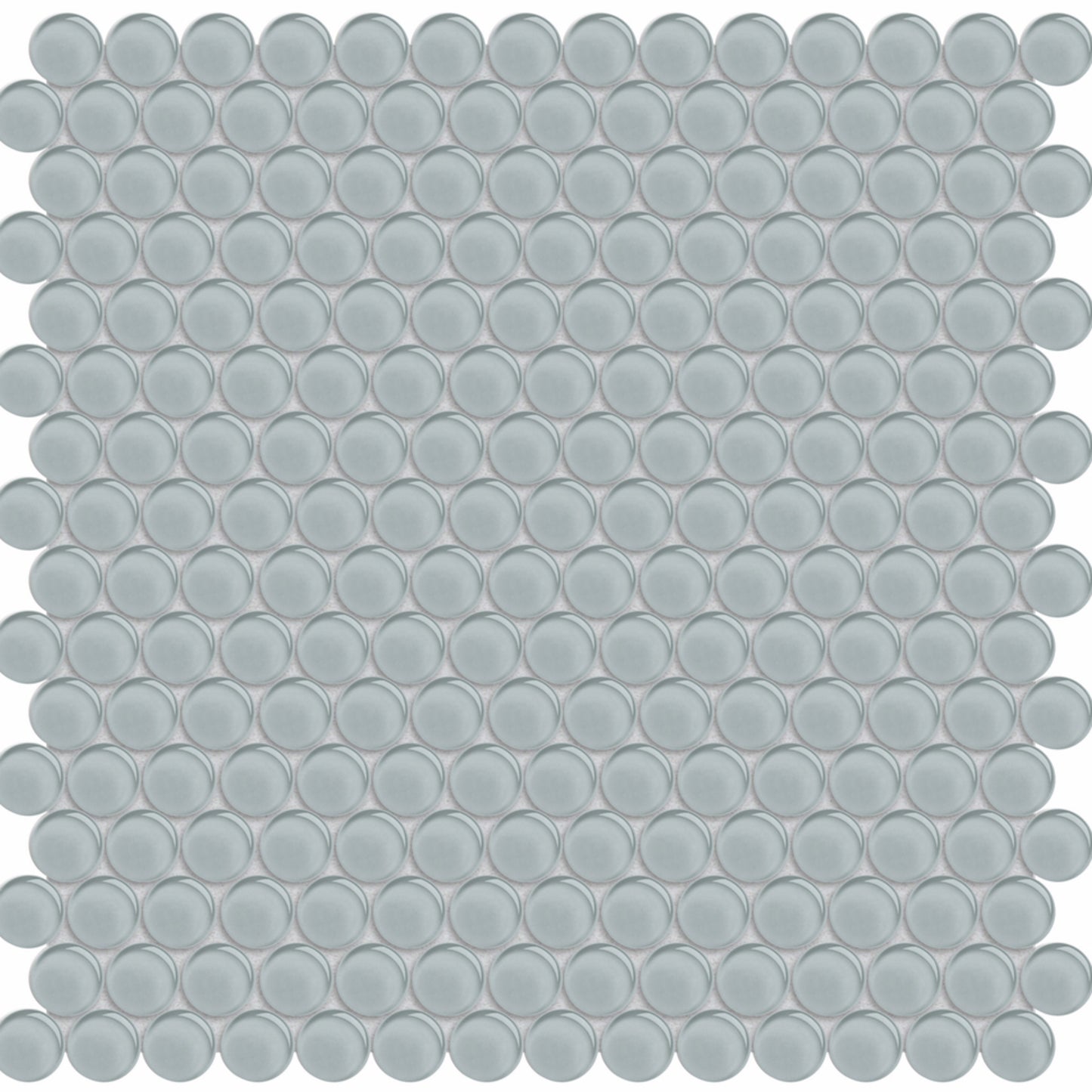 Debut in Cliff Penny Round Glass Tile