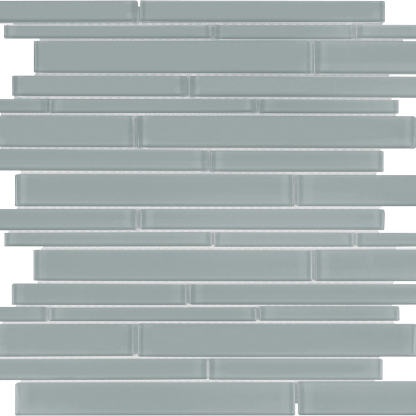 Debut in Cliff Random Strip Glass Tile