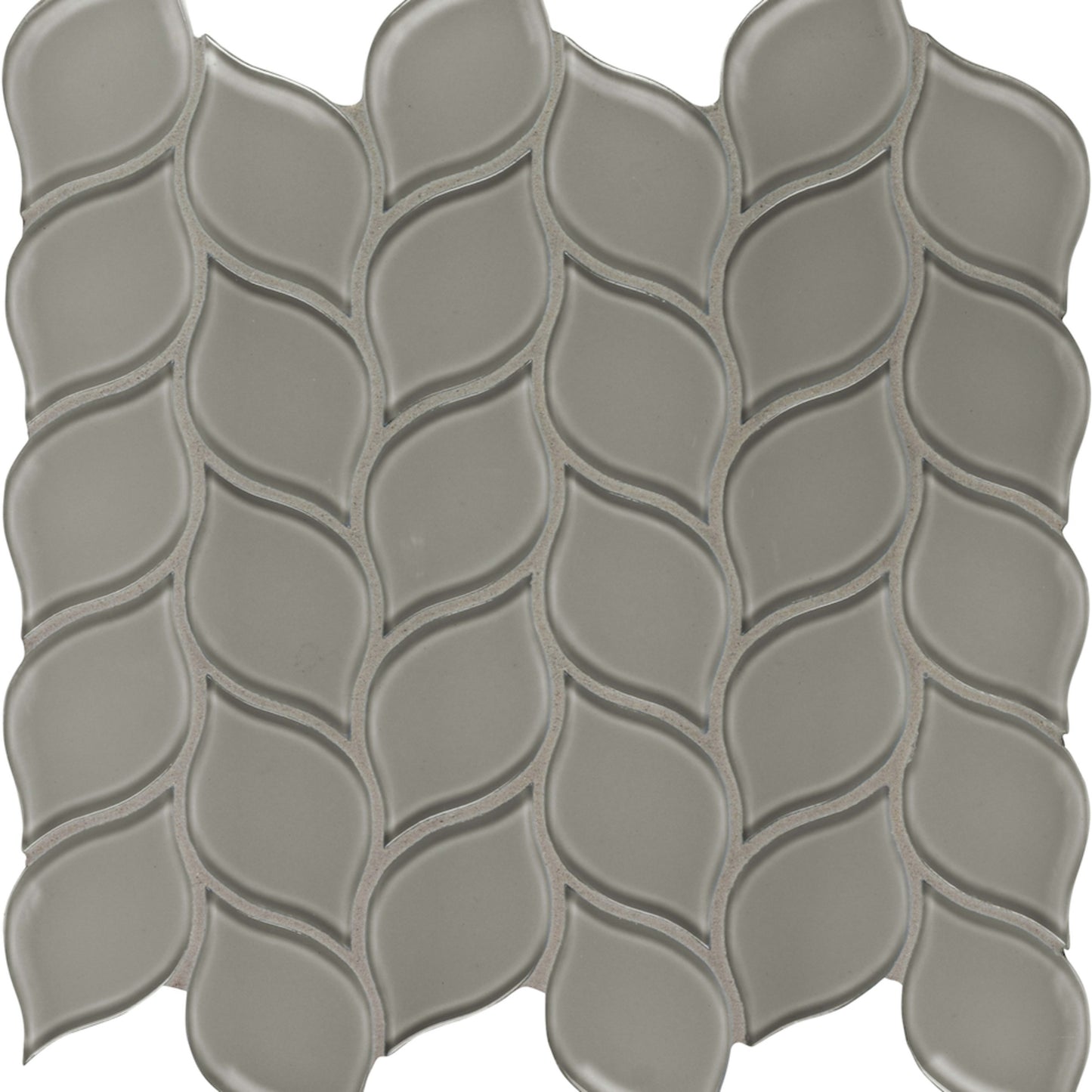 Debut in Clay Petal Glass Tile