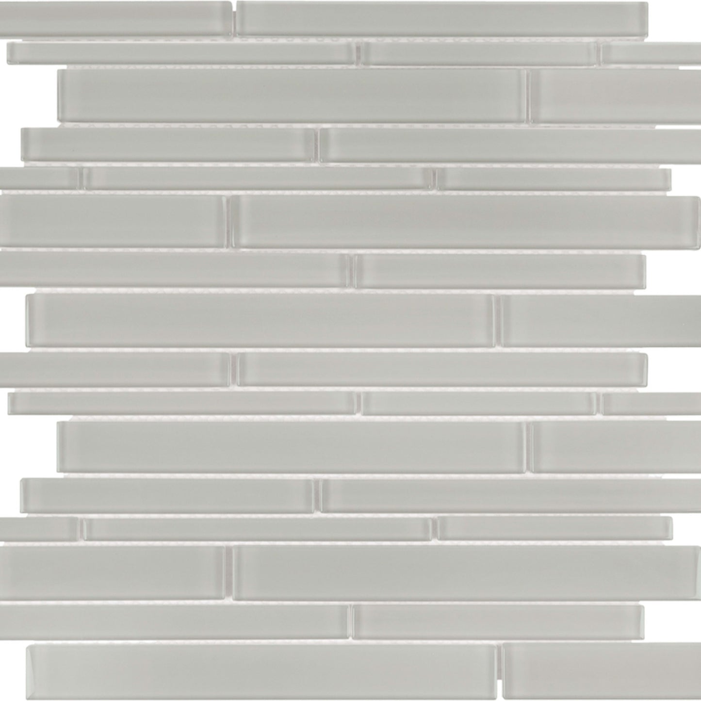 Debut in Dew Random Strip Glass Tile