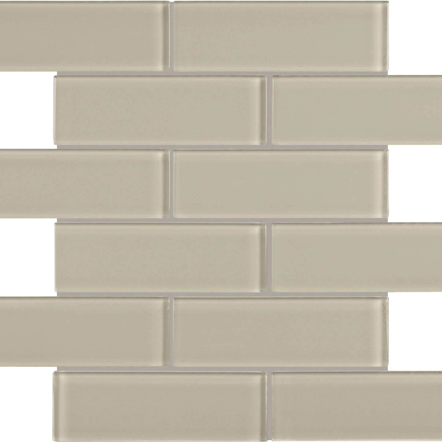 Debut in Foundation Brick Glass Tile