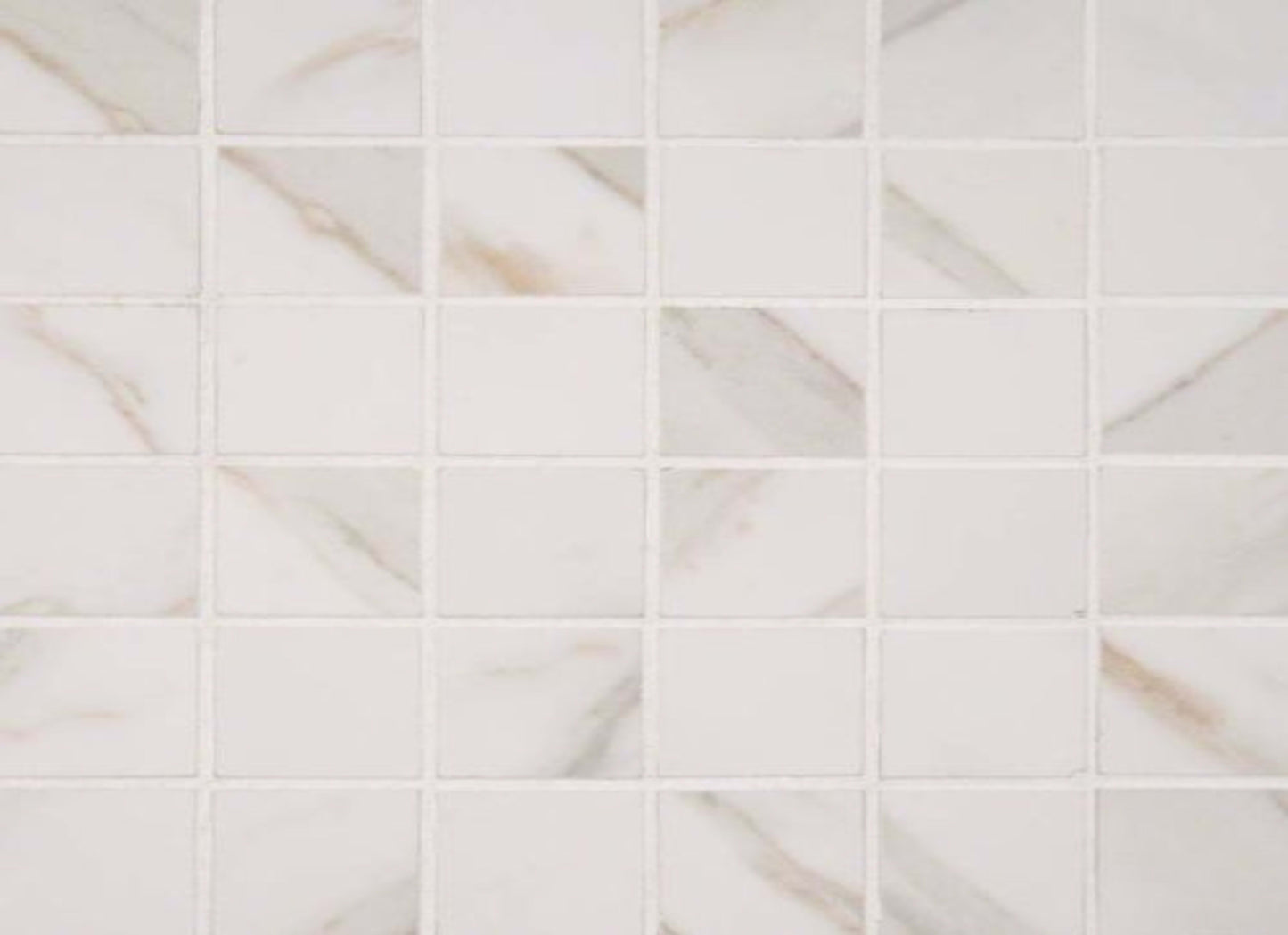 Pietra in Calacatta-2x2-Mosaic