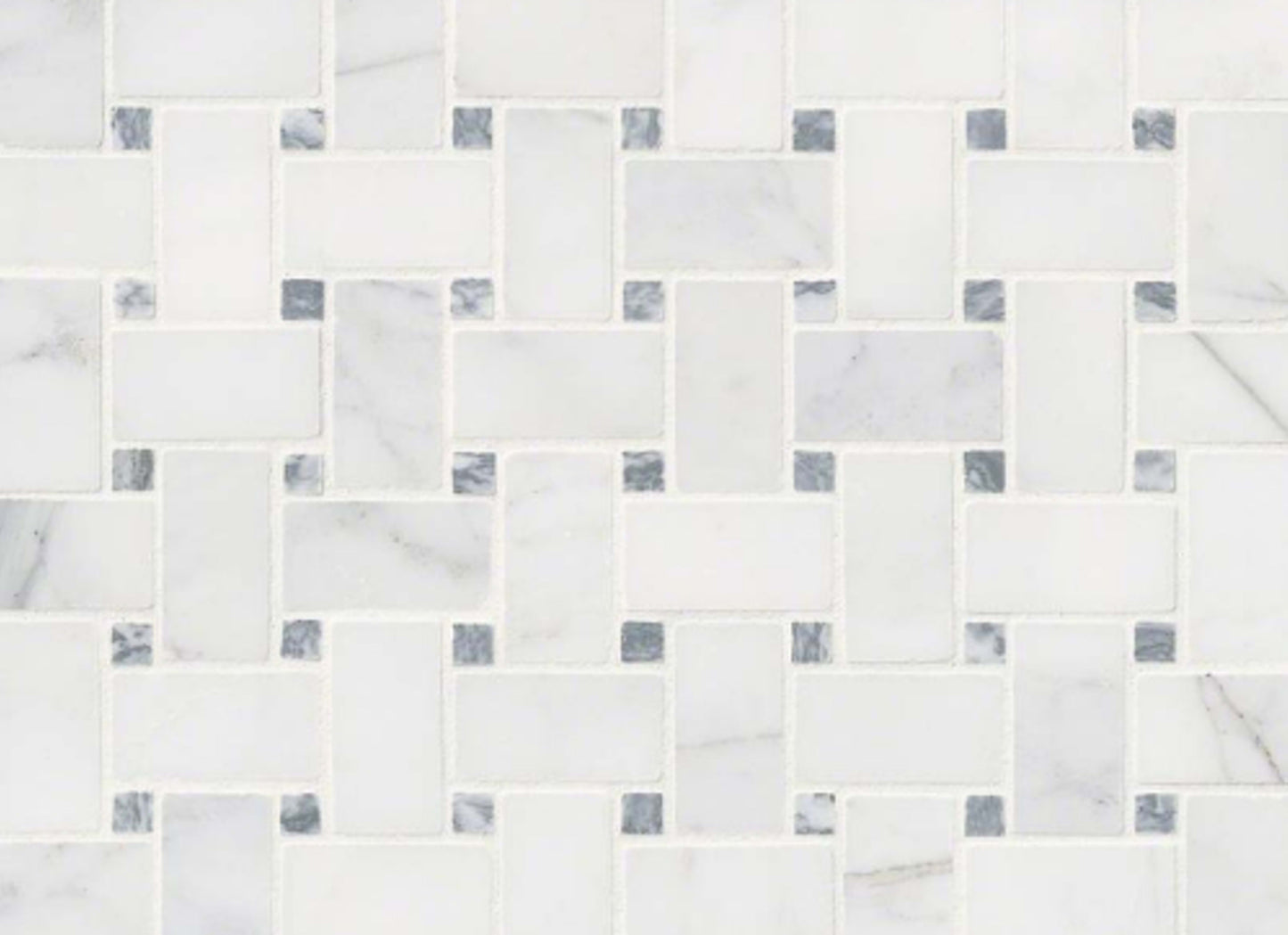 Calacatta Cressa in Calacatta Cressa Basketweave Honed