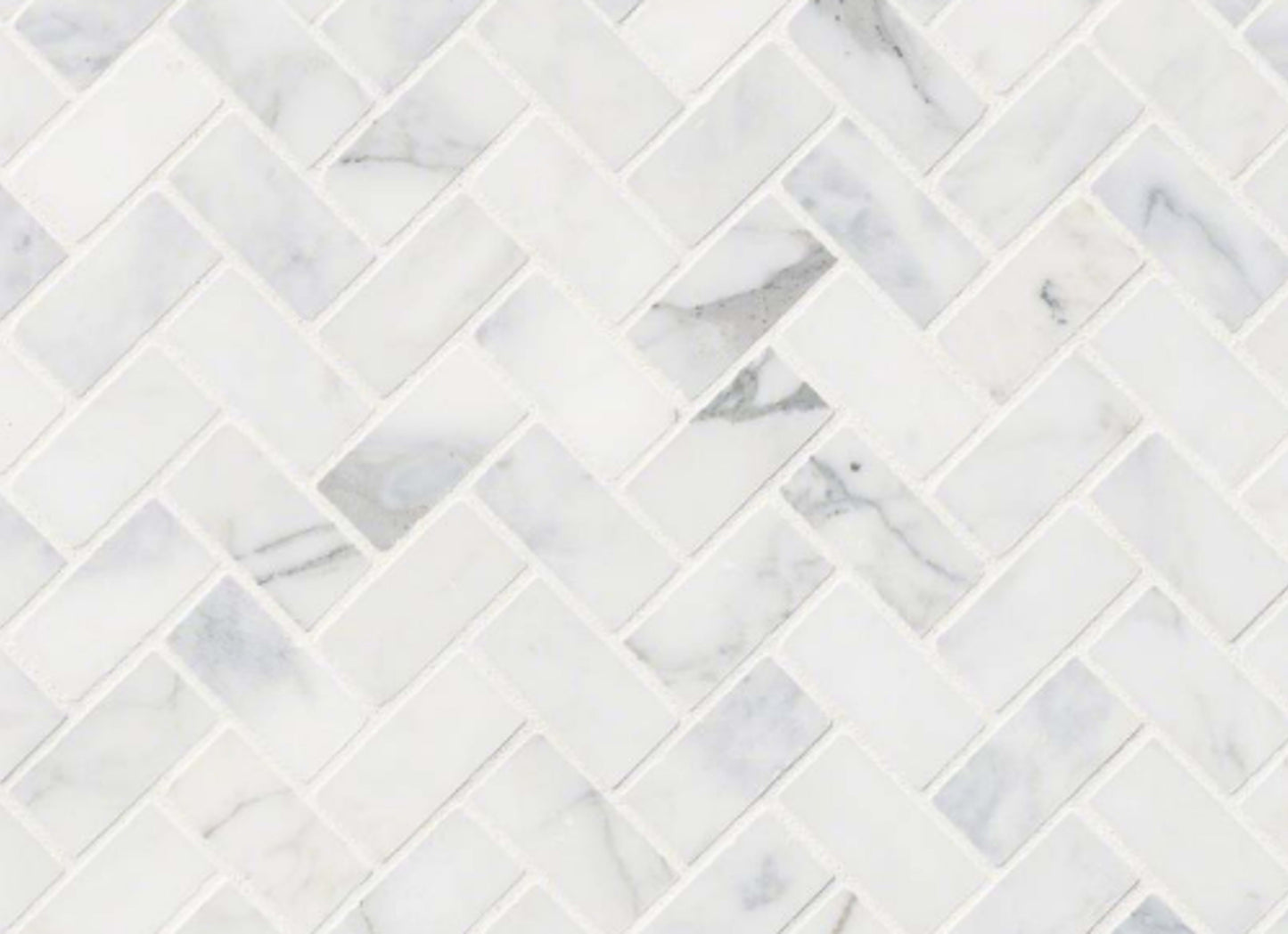 Calacatta Cressa in Calacatta Cressa Herringbone Honed