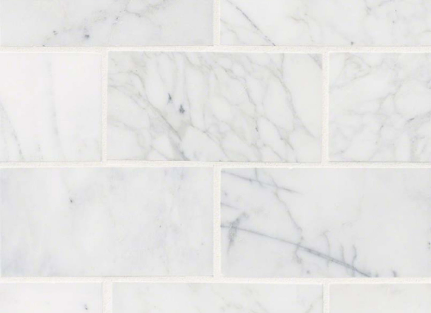 Calacatta Cressa in Calacatta Cressa White Subway Tile 3x6