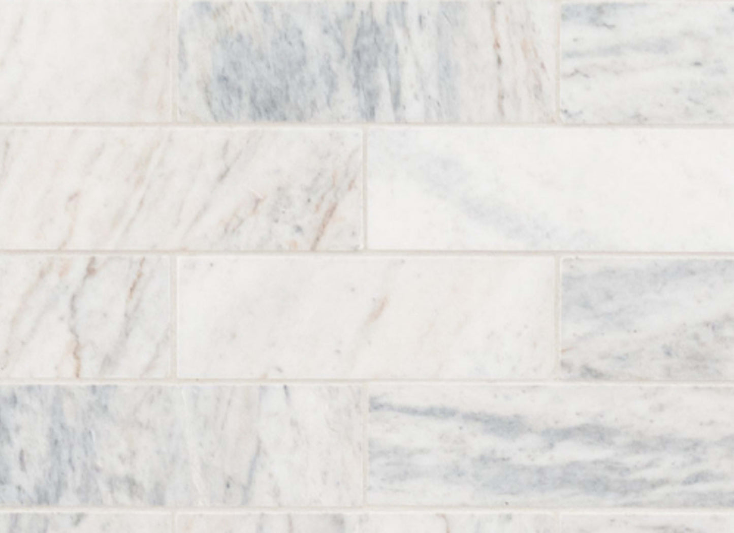 Capri Blue in Capri Blue Honed Subway Tile 2x6