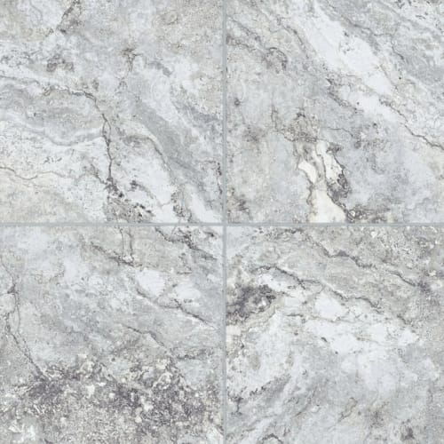 Alterna Gravity in Muslin Grey 16" X 16"