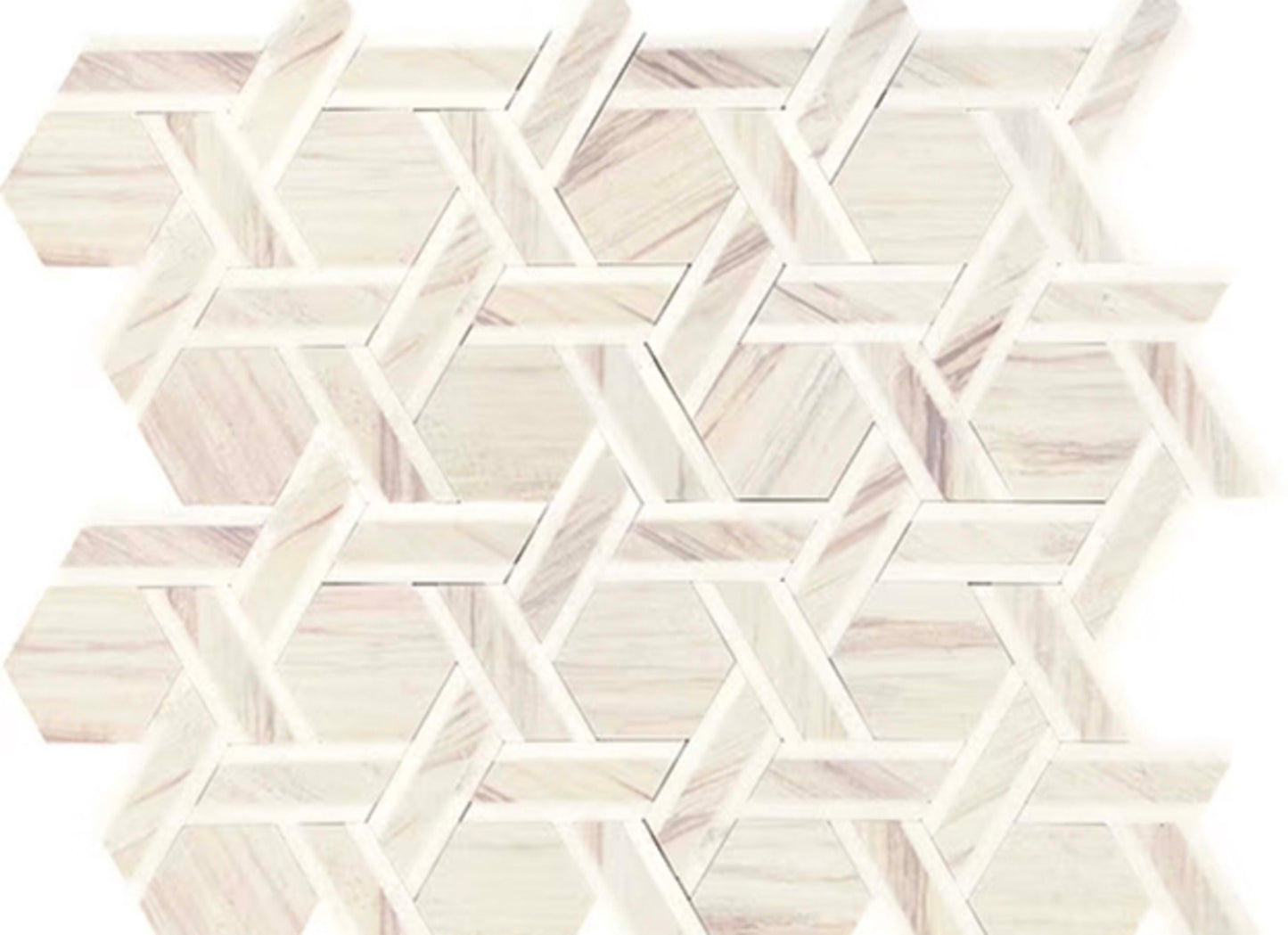 Fonte in Pier White Blend Rotating Hexagon