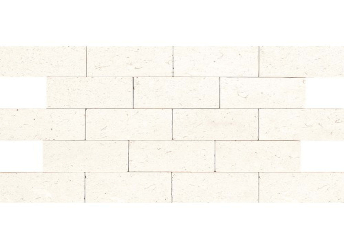 Limestone Collection in Blavet Blanc 3x6 Textured