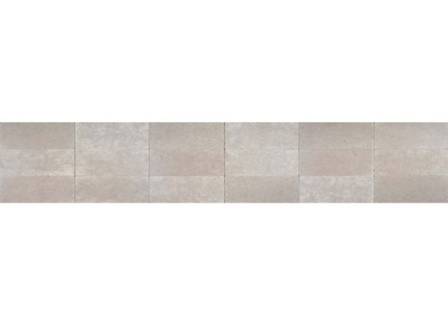 Limestone Collection in Touques Gris 6x18