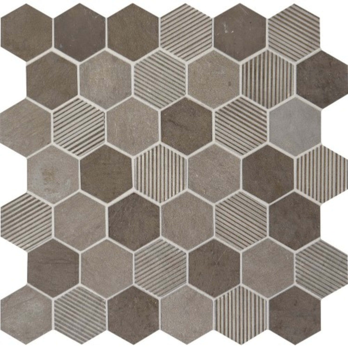 Limestone Collection in Moselle Gris Hexagon Natural Stone