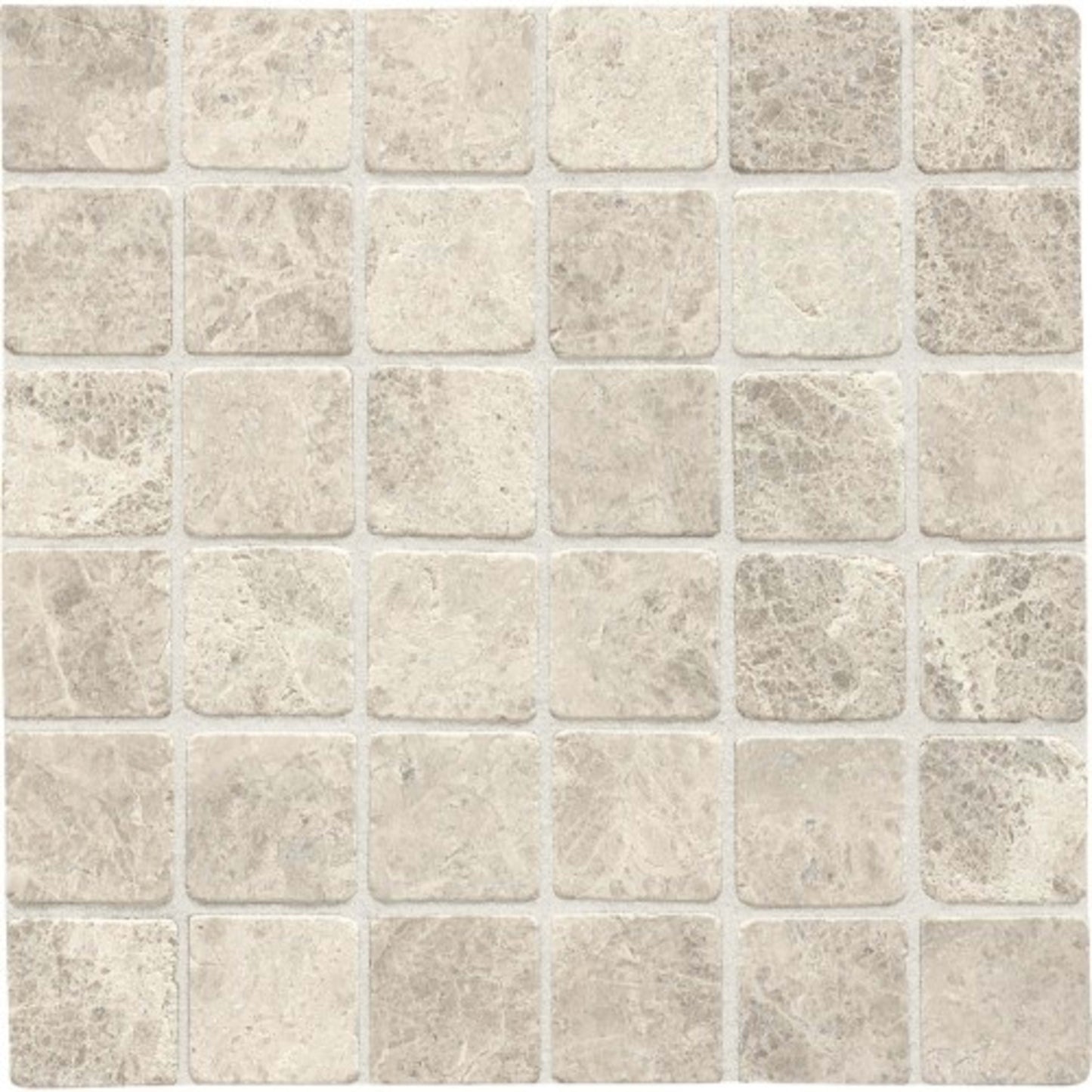 Limestone Collection in Arctic Gray 2x2 Straight Joint Natural Stone