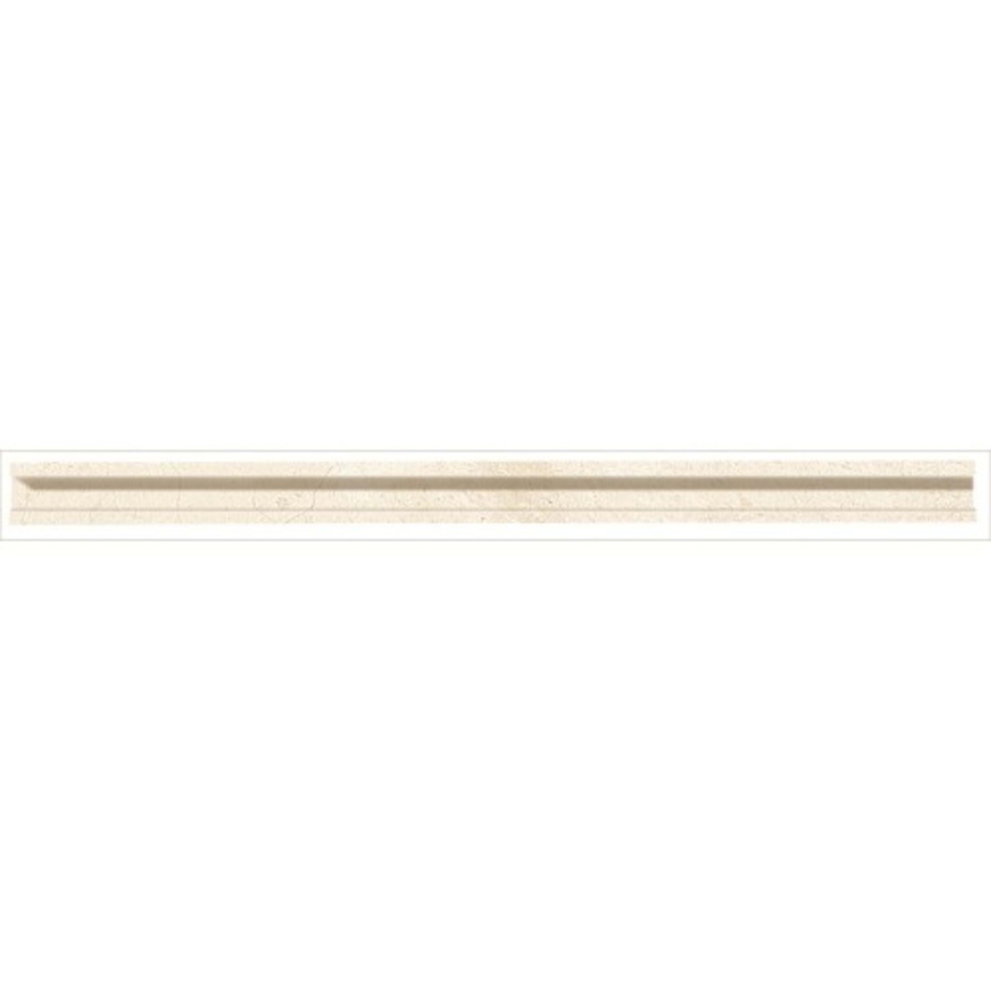 Marble Collection in Latte Decorative Honed .75x12 Natural Stone