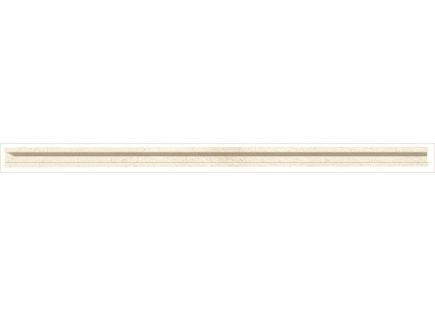 Marble Collection in Latte Decorative Honed .75x12