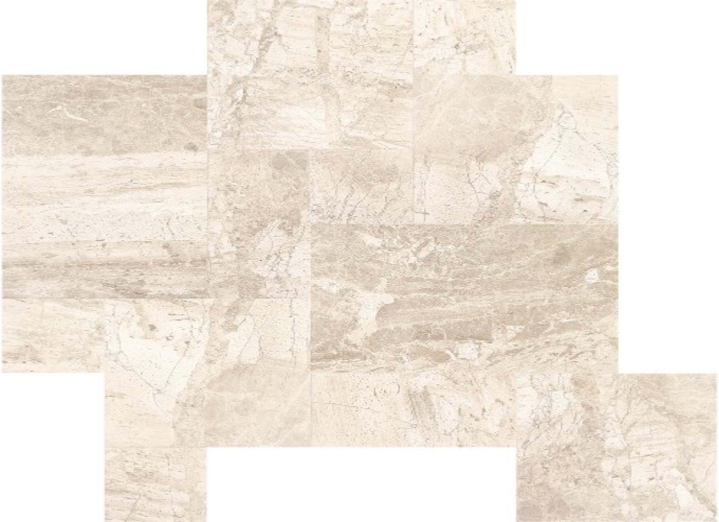 Marble Collection in Meili Sand Versailles Pattern 16x16