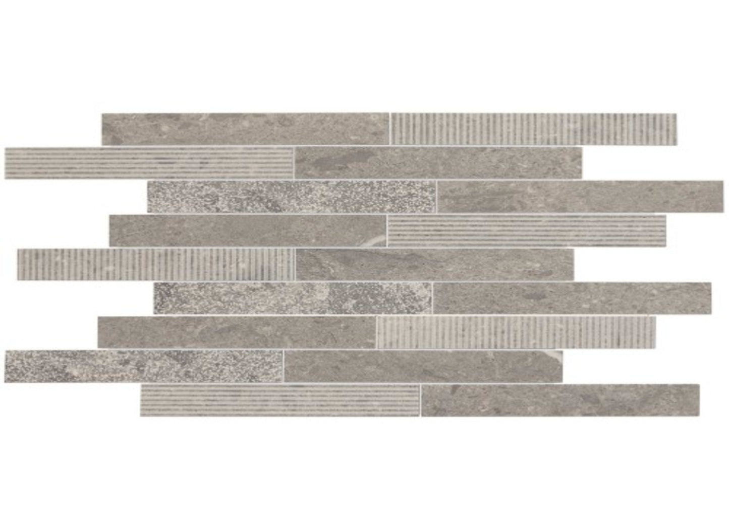 Center City in Arch Grey Linear Brick Joint