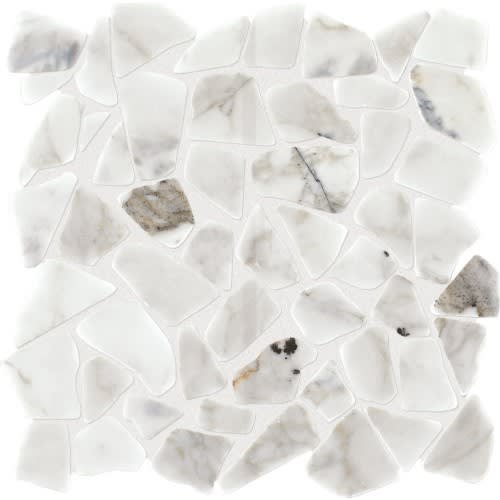Marble Collection in Venetian Calacatta Pebble