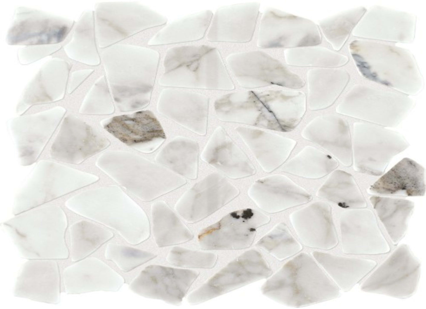 Marble Collection in Venetian Calacatta Pebble