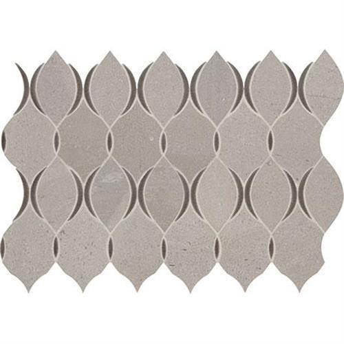 Predella in Meta Silver Blend Mosaic (Modern Lantern) - 11x7