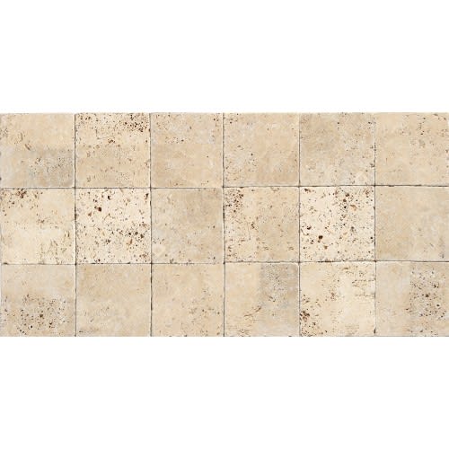 Travertine Collection in Ivory Classico 6x6