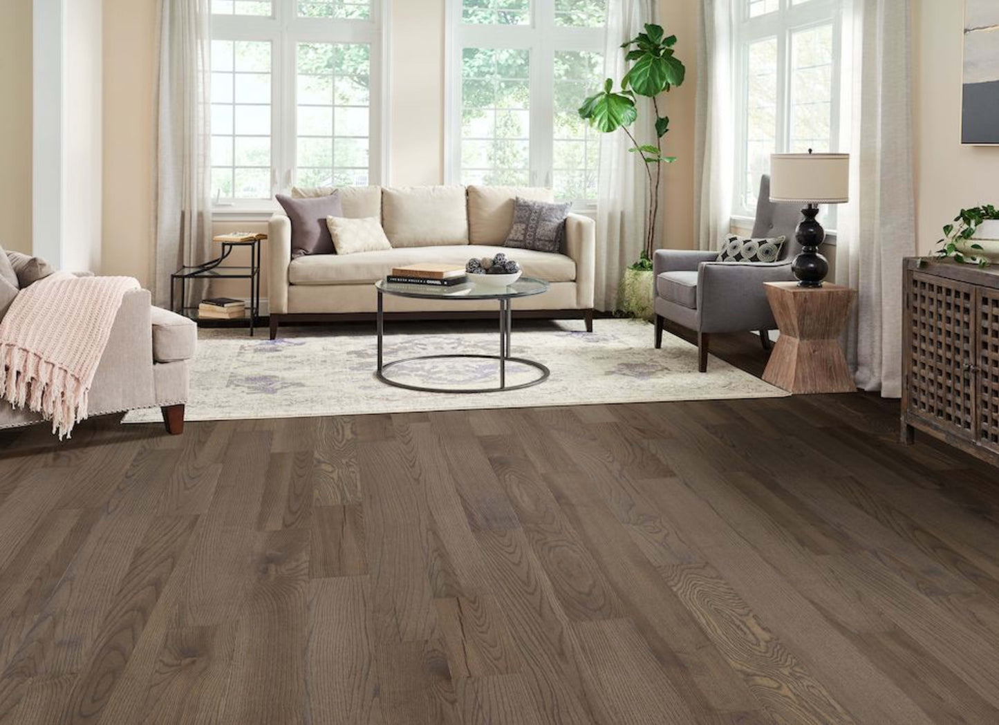 Standing Timbers Ash Engineered in Mountainside Taupe 6.5"