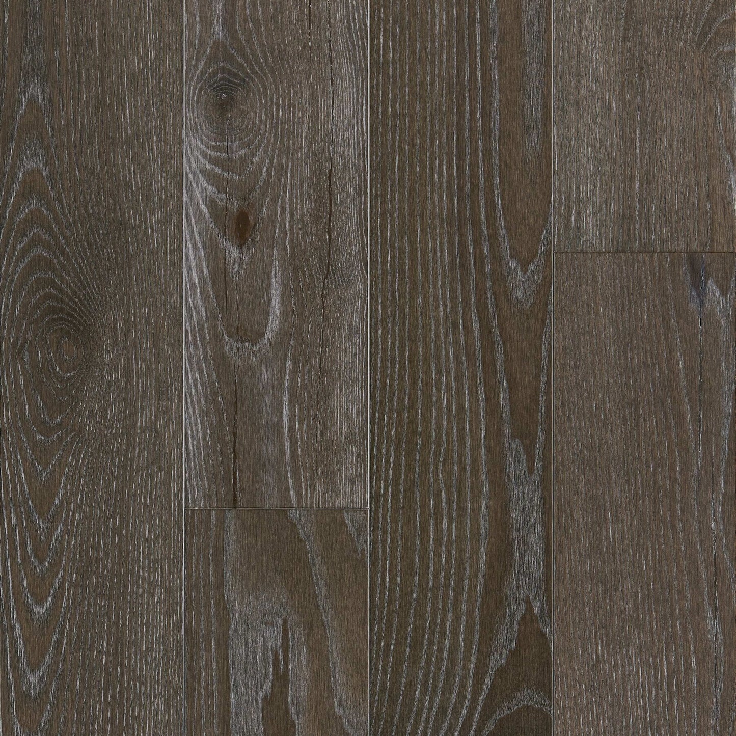 Standing Timbers Ash Engineered in Iron Bridge 6.5" Hardwood
