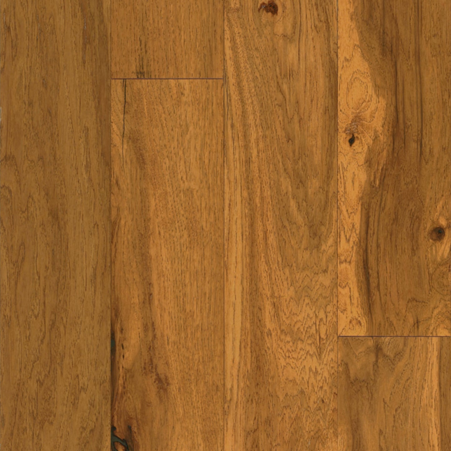 American Scrape Hickory Engineered in Amber Grain Hardwood