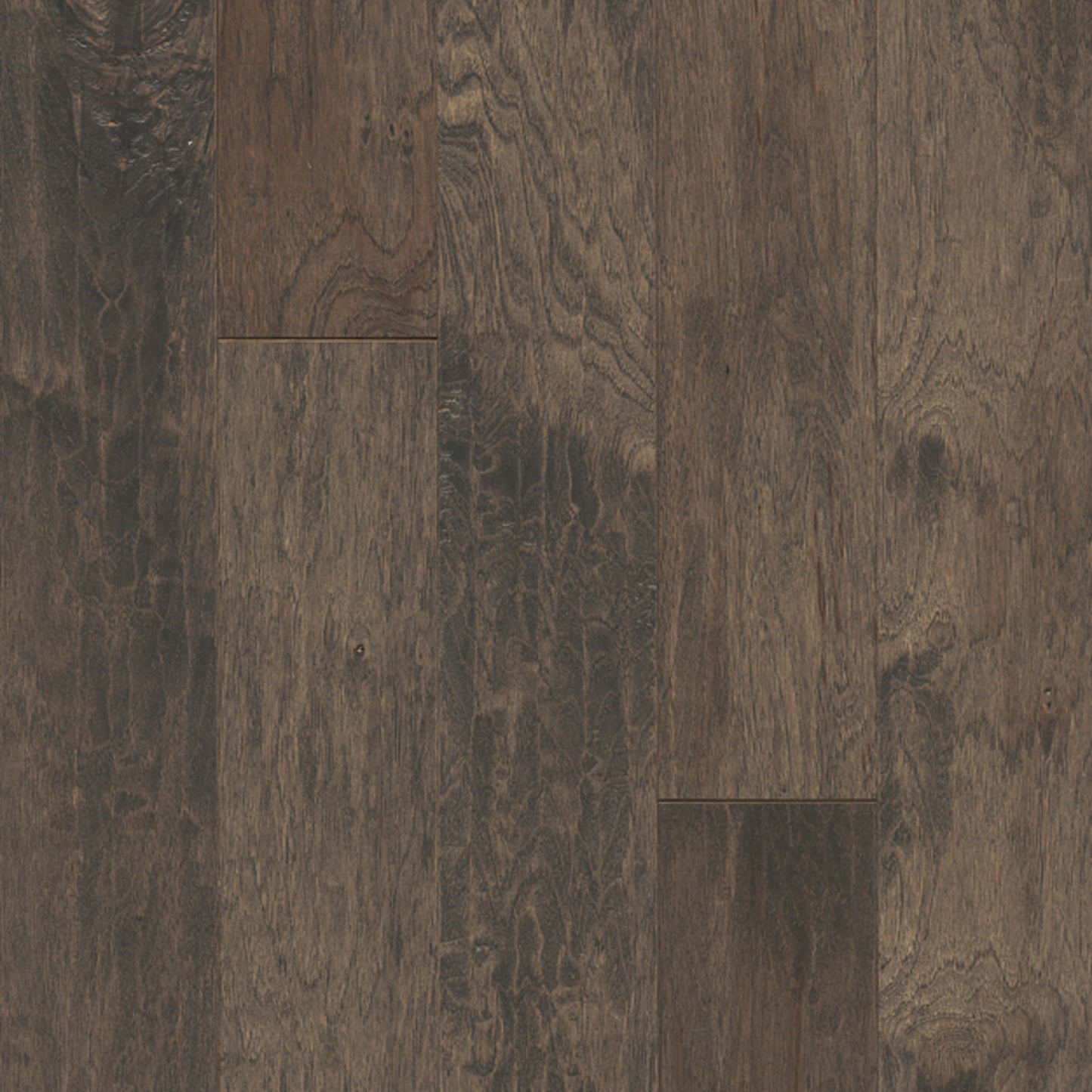 American Scrape Hickory Engineered in Northern Twilight Hardwood