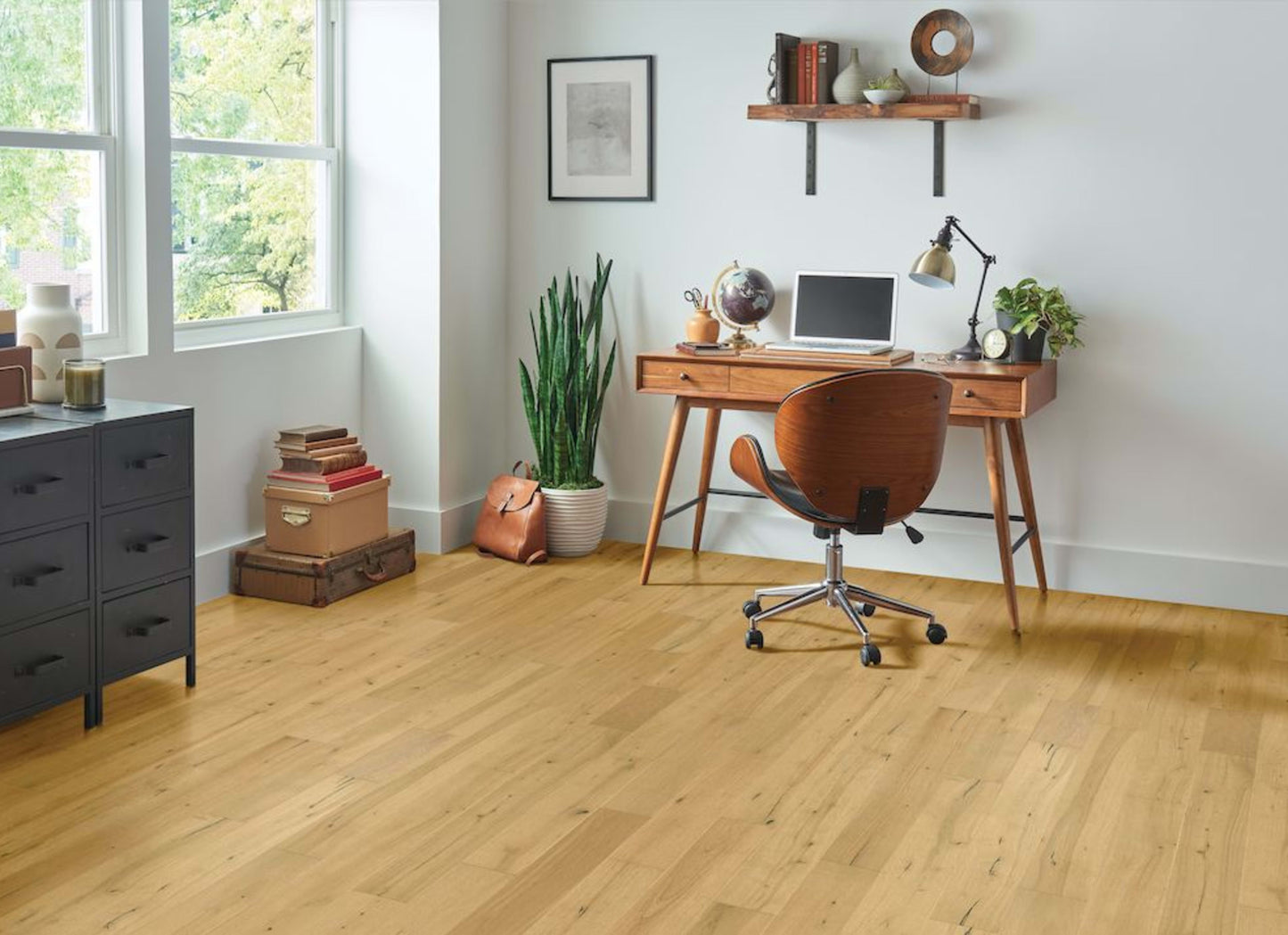 TimberBrushed Bronze White Oak Engineered in Streaming Sunlight 5"