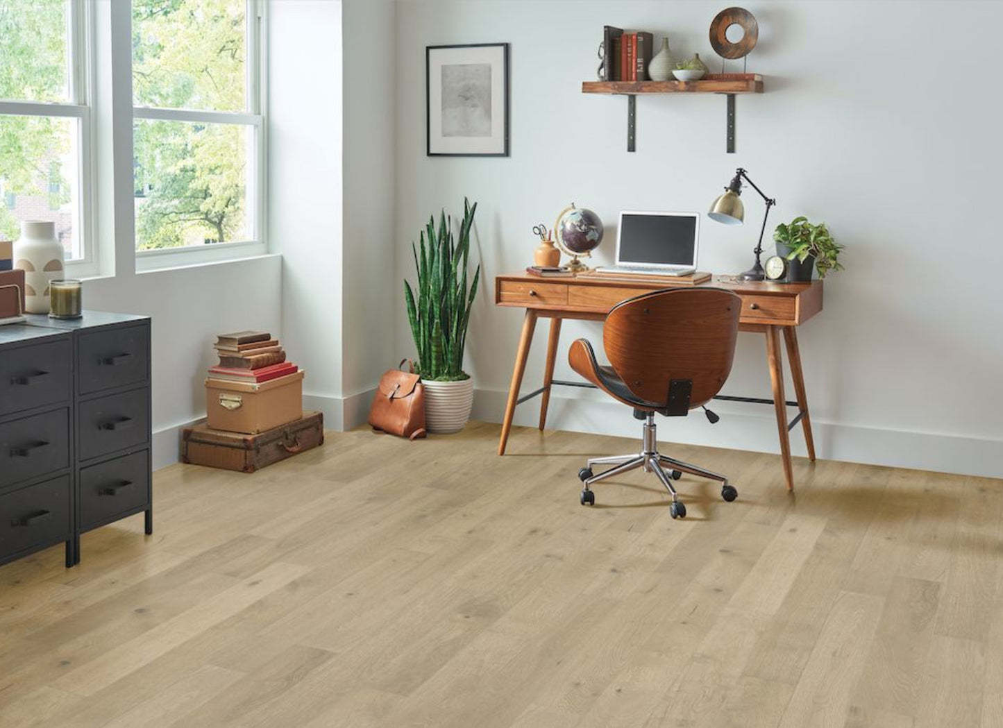 TimberBrushed Bronze White Oak Engineered in Casual Summer 5"