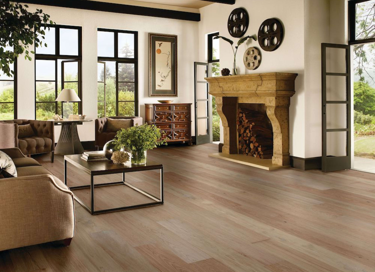 TimberBrushed Platinum White Oak Engineered in Country Vibe 9.056"