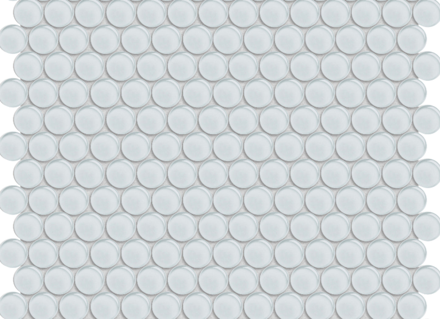 Element in Ice Penny Round Mosaic