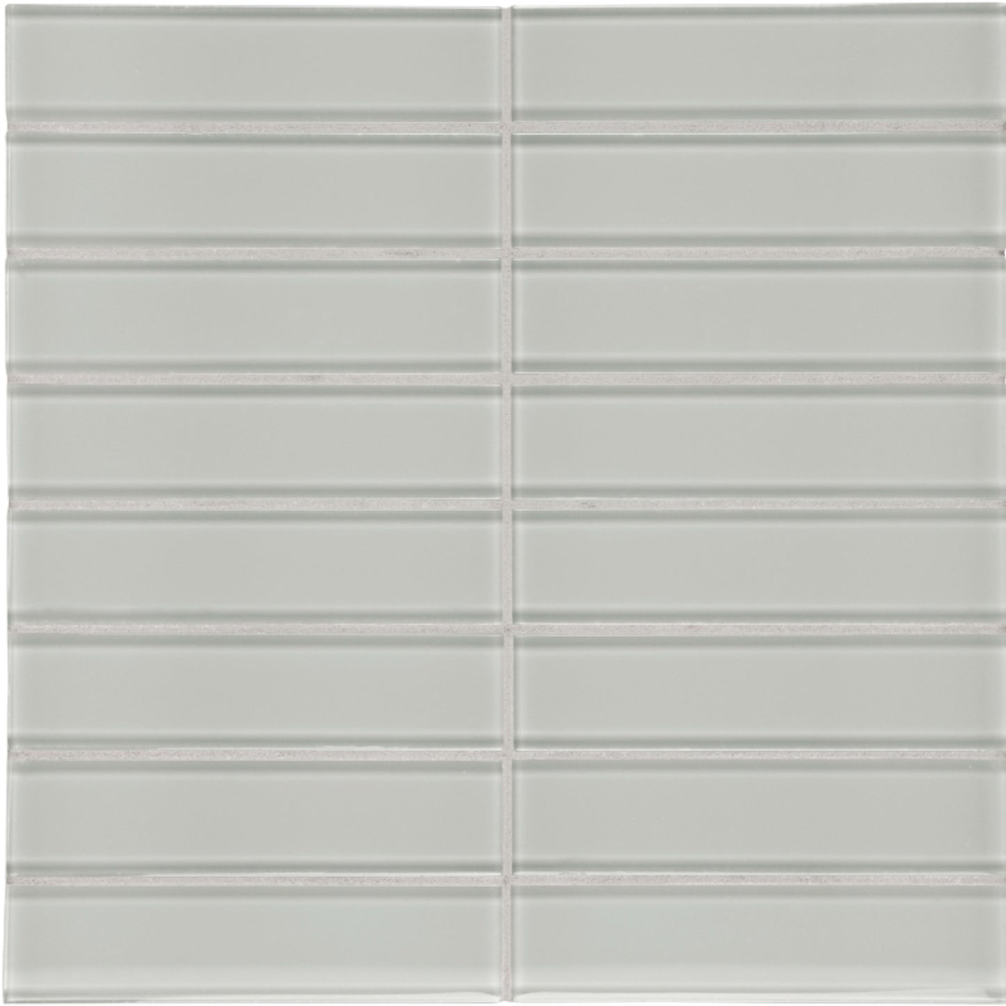 Element in Mist Stacked Mosaic 1.5x6 Glass Tile