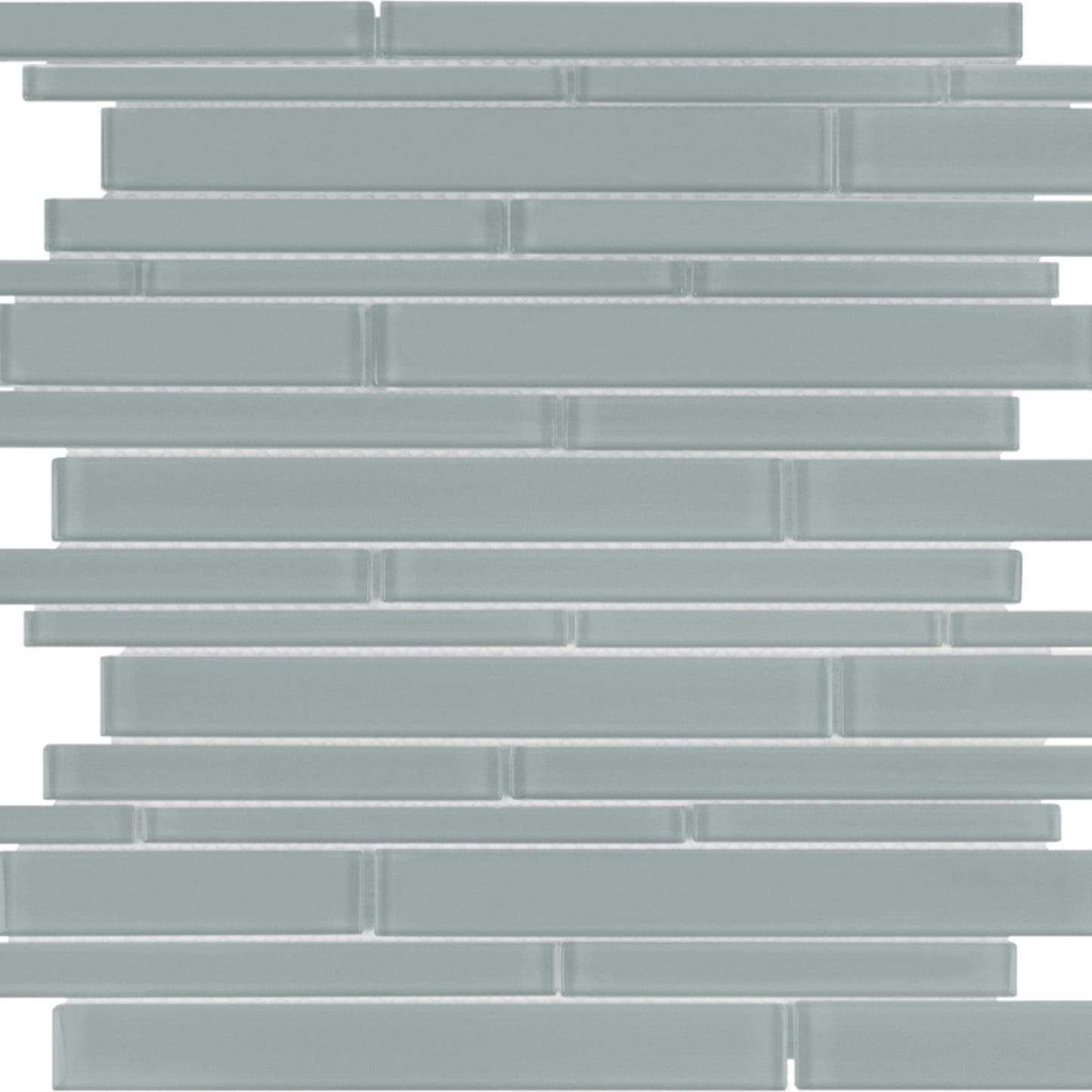 Element in Shadow Random Strip Mosaic Glass Tile