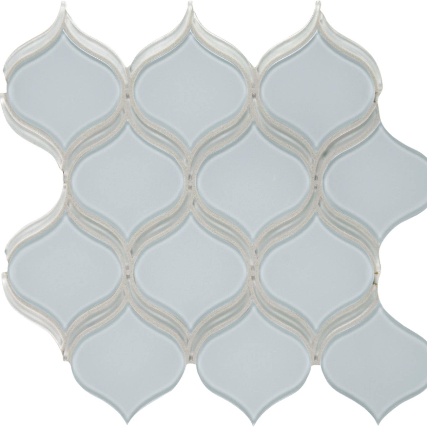 Element in Skylight Arabesque Mosaic Glass Tile