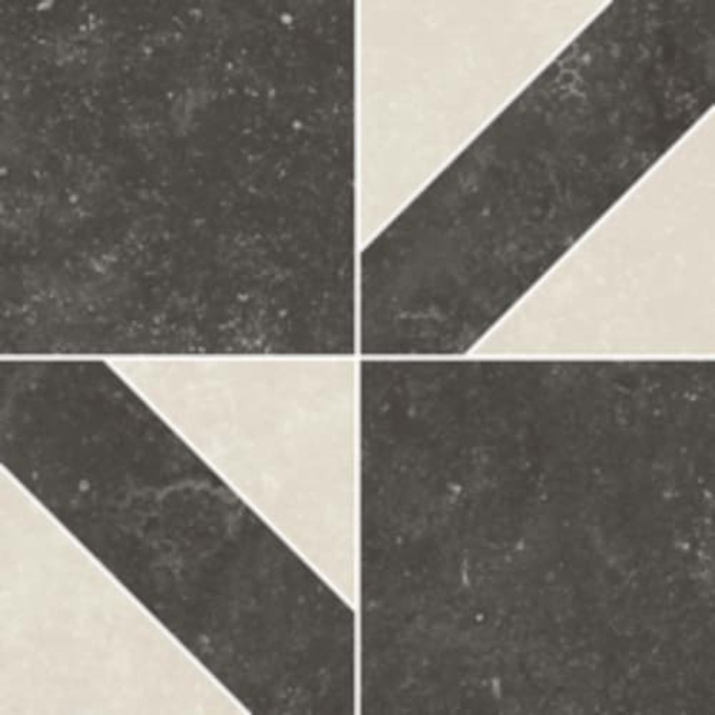 BlueRun in Black White Tile