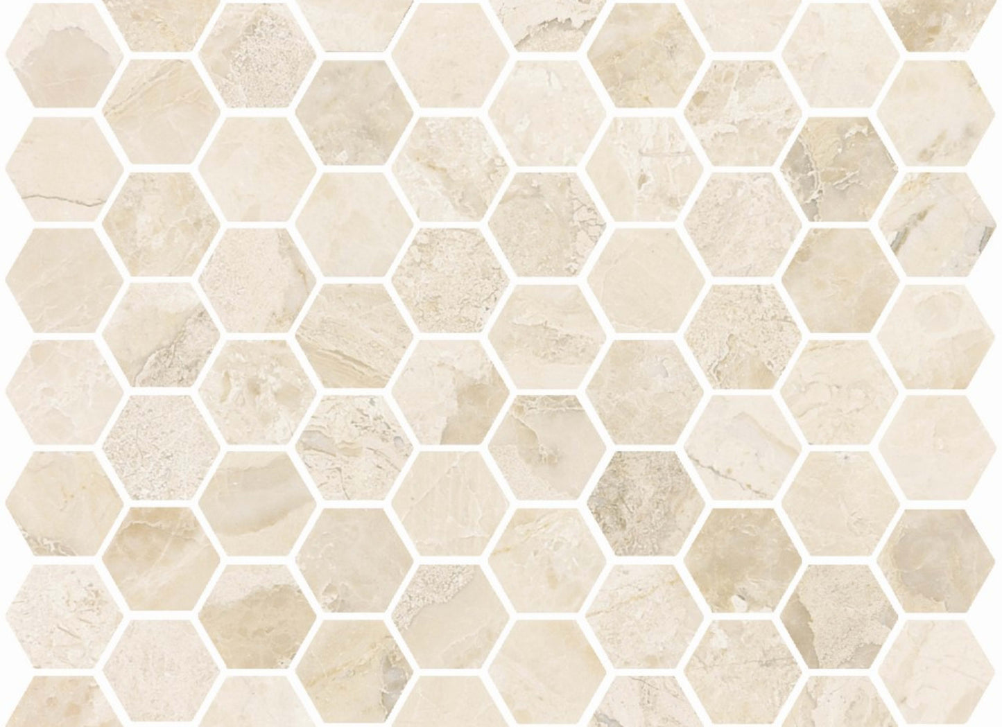 Premier Marble in Giallo Honed M12hex