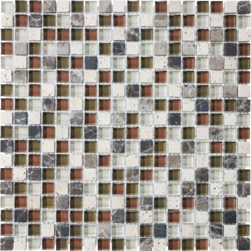Bliss in Cabernet 12x12 Mosaics