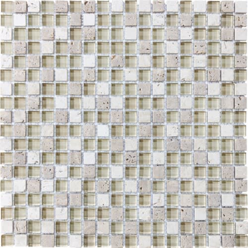Bliss in Créme Bruleé 12x12 Mosaics