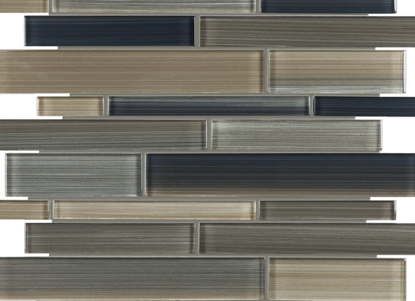 Fusion in Rock Random Strip Mosaic