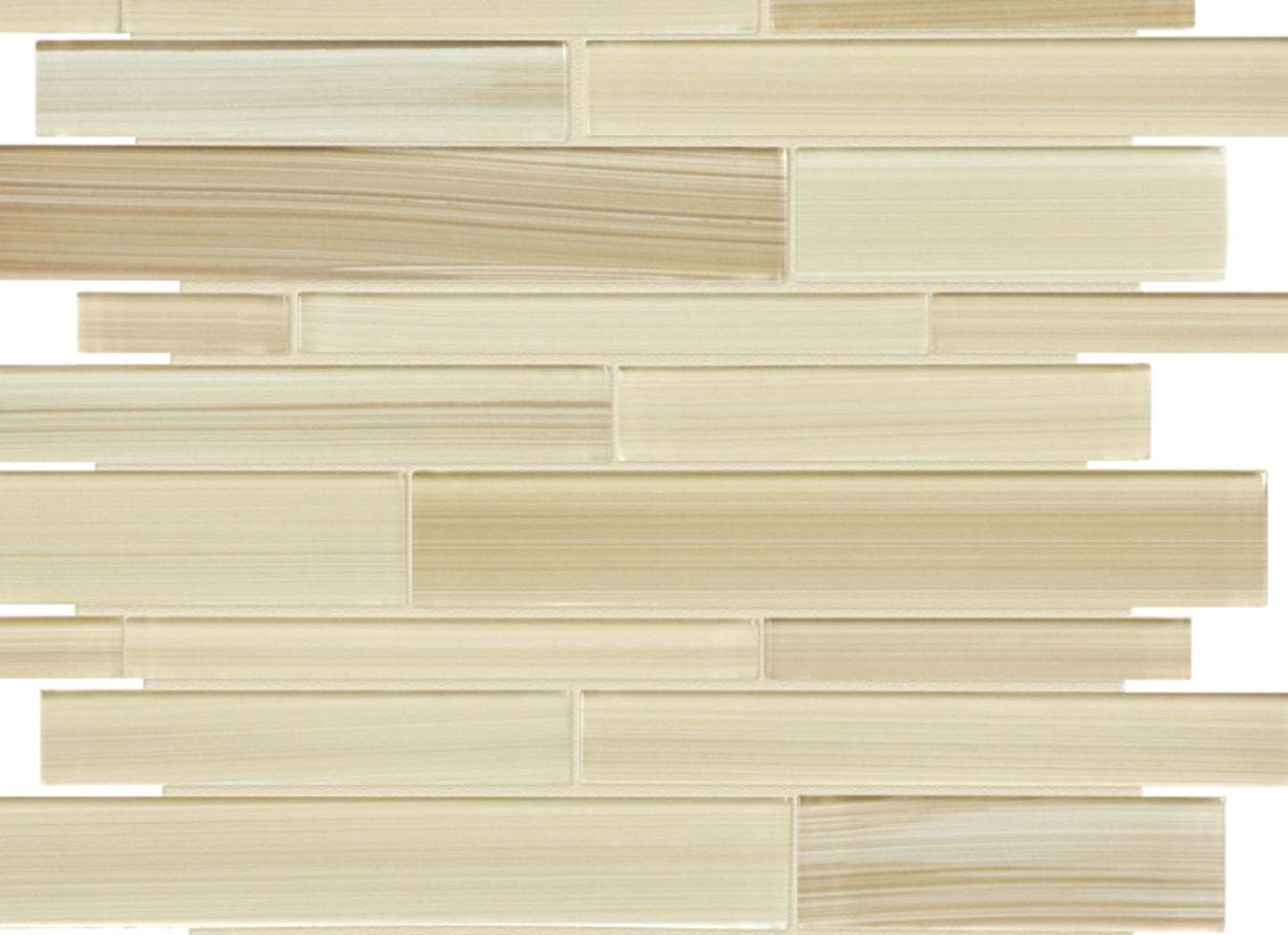 Fusion in Sand Random Strip Mosaic