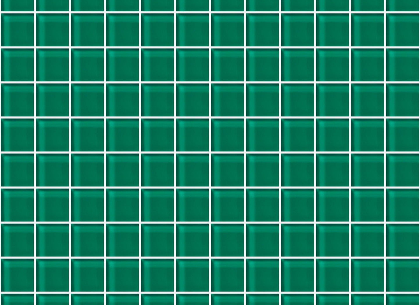 Glass Blox in Glisten Green 1"x1"