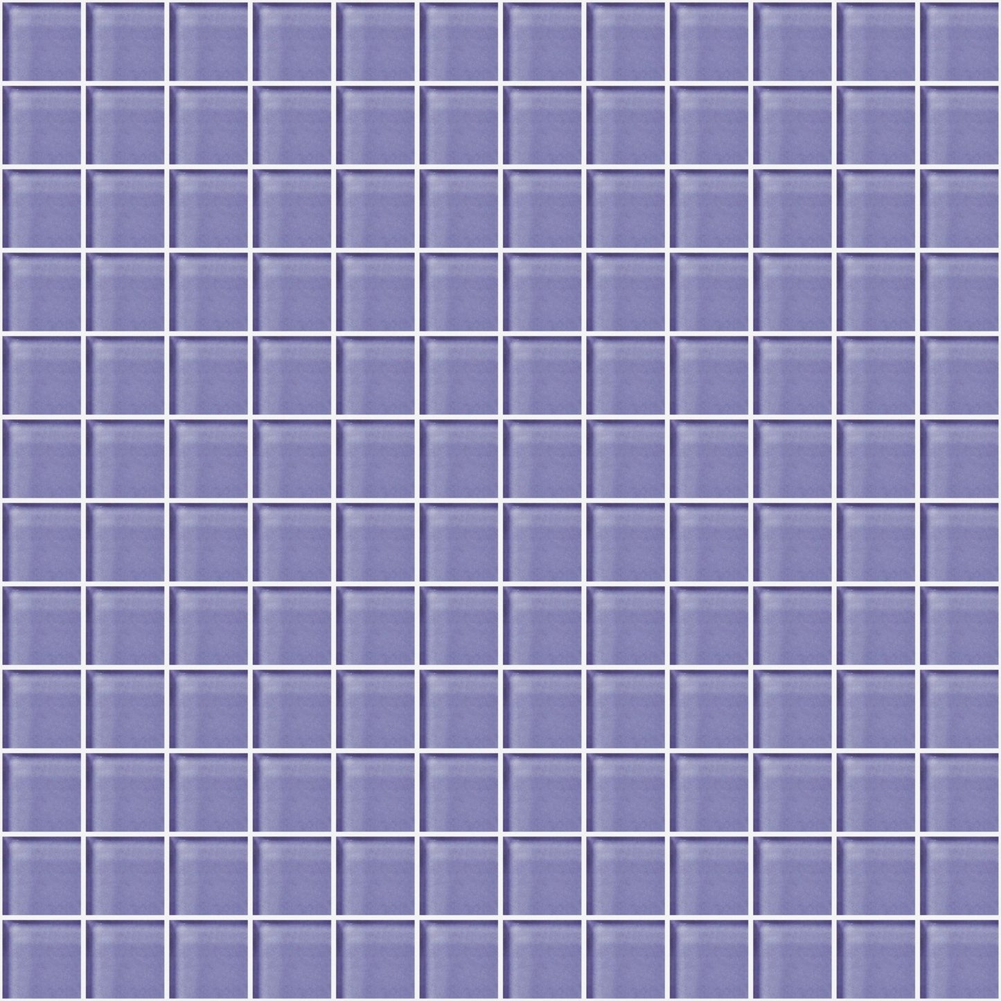 Glass Blox in Lilac Dew 1"x1" Glass Tile