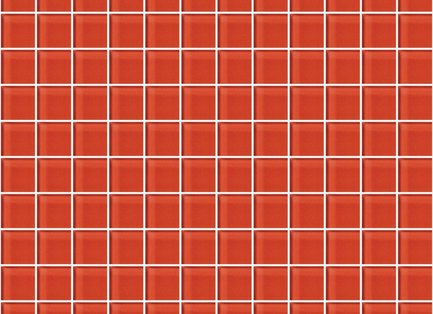 Glass Blox in Flame 1"x1"