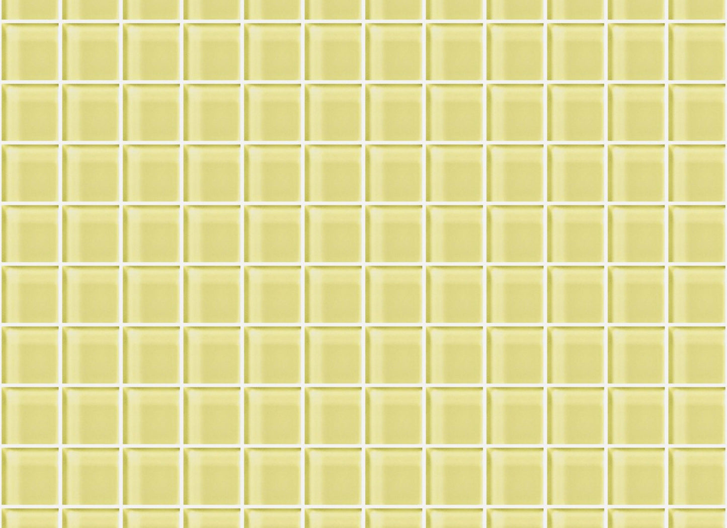 Glass Blox in Lemon Zest 1"x1"