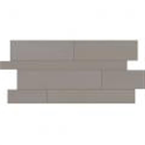 Influence in Silver Mosaic - 12x24 Tile