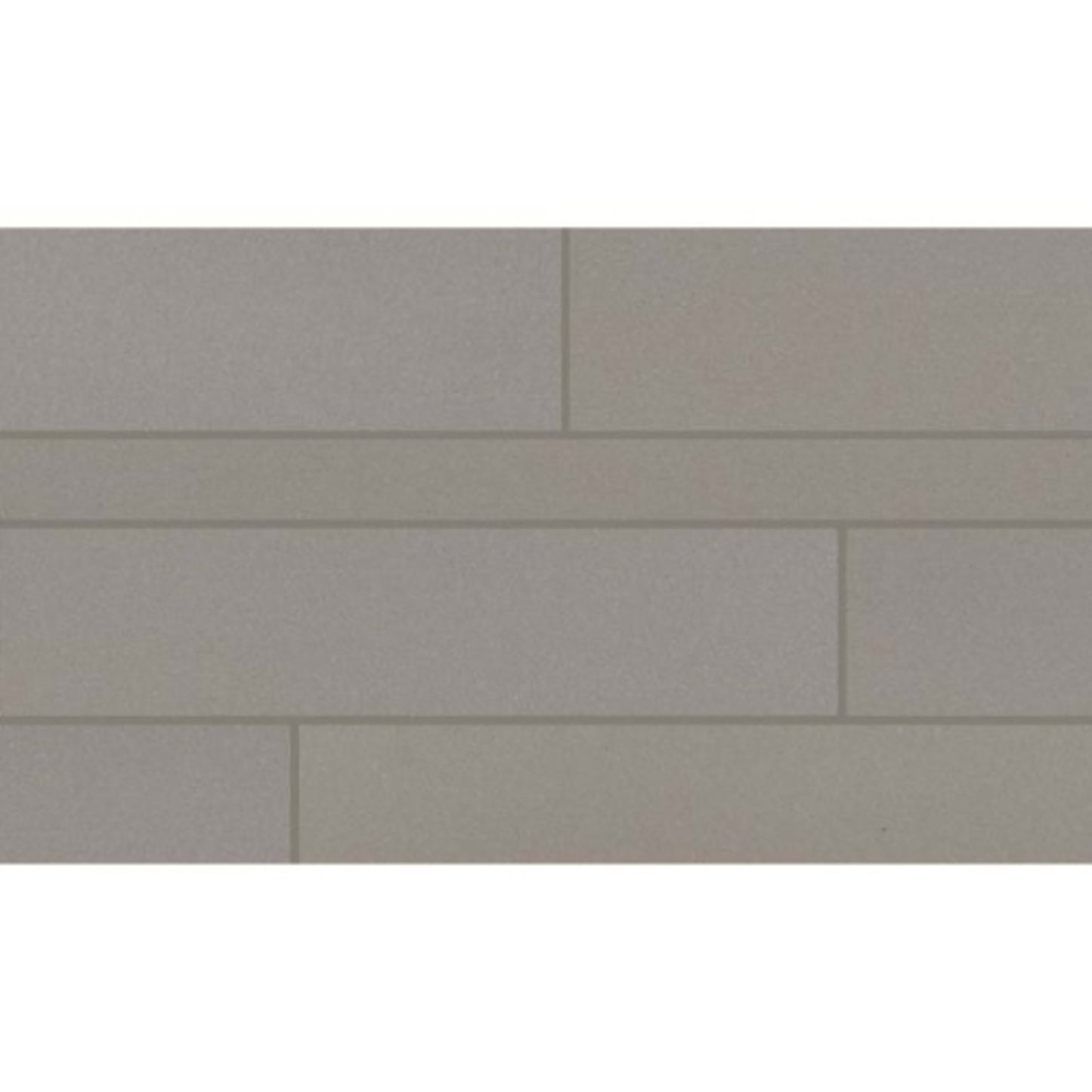 Influence in Silver - Linear Strip Metal Tile