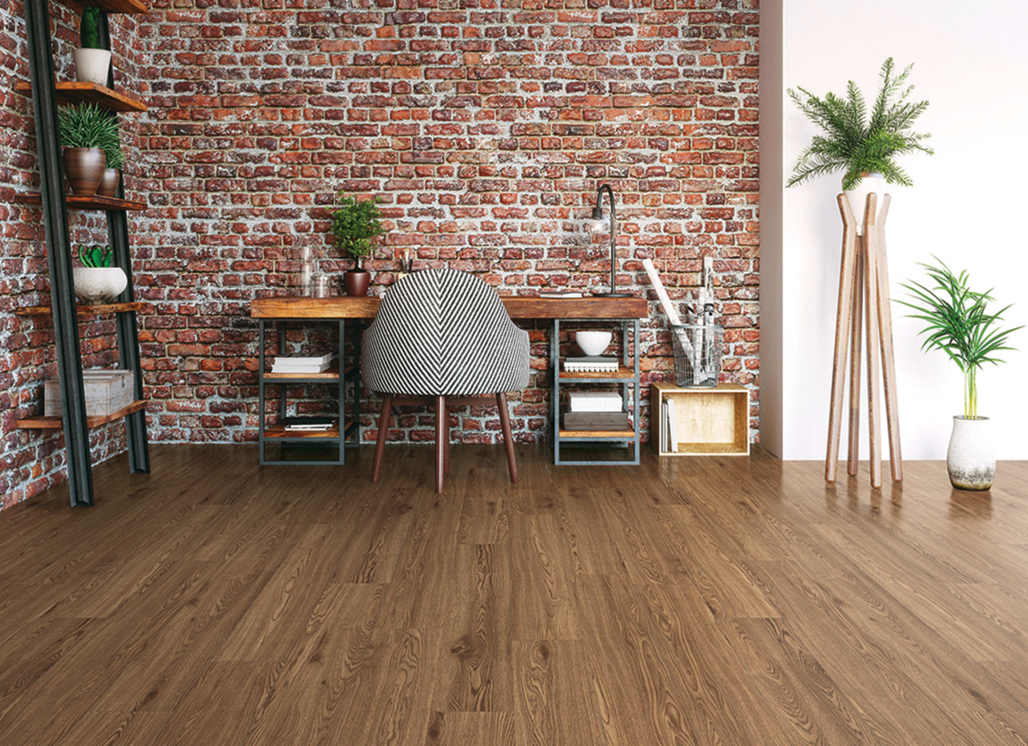 Inception - 120 in Gunstock Oak