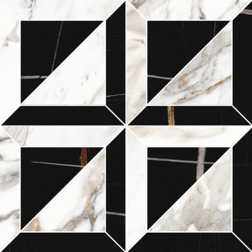 Indulge in Breccia Mix 12x12 Mosaic